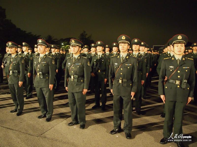 駐香港部隊輪換后,駐軍在香港的部隊員額和裝備數量保持不變。(攝影:曹海揚)