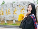 学霸女神毕业照惊艳