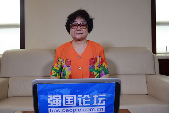 開國大將徐海東之女徐文惠 （黃玉琦 攝）