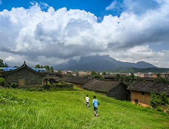 图说中国:福建平和"庄上大楼" 美丽乡村如画