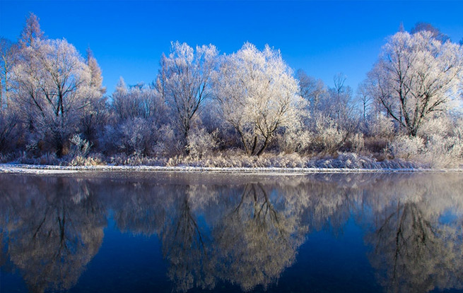 图说中国:立冬日去北方"尝鲜"冰雪美景