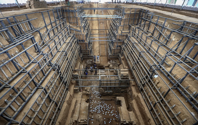 洛阳发现曹魏时期大型墓葬 已出土400余件文物