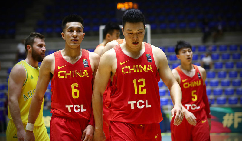 高清：亚洲杯中国男篮负澳洲无缘4强