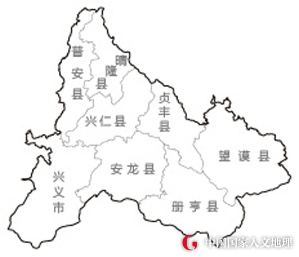 黔西南地图