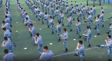 直击!军校运动会超燃现场
