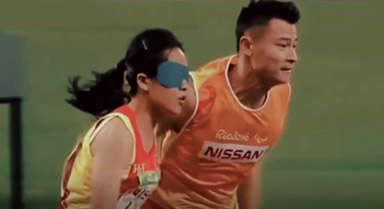 给中国残奥代表团的加油歌