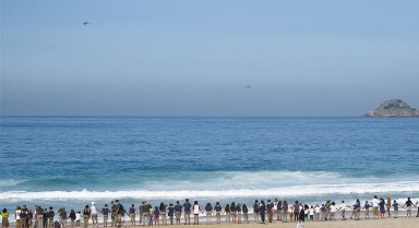 巴西里约热内卢：“拥抱”海洋