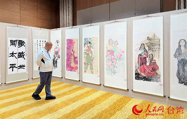展览现场。人民网记者 汪灵犀摄 展览现场。人民网记者 汪灵犀摄