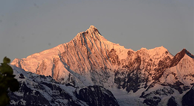 冬日梅里雪山