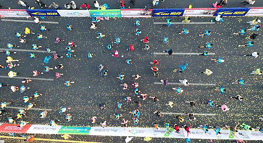 2024年全国举办路跑赛事共671场