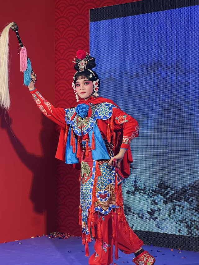 来自中国和新加坡的艺术团体联袂表演了歌舞、器乐、武术、杂技等多种形式的文艺节目。活动主办方供图 来自中国和新加坡的艺术团体联袂表演了歌舞、器乐、武术、杂技等多种形式的文艺节目。活动主办方供图