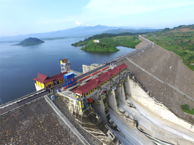 佳蒂格德水电站全景。中国电建供图 佳蒂格德水电站全景。中国电建供图