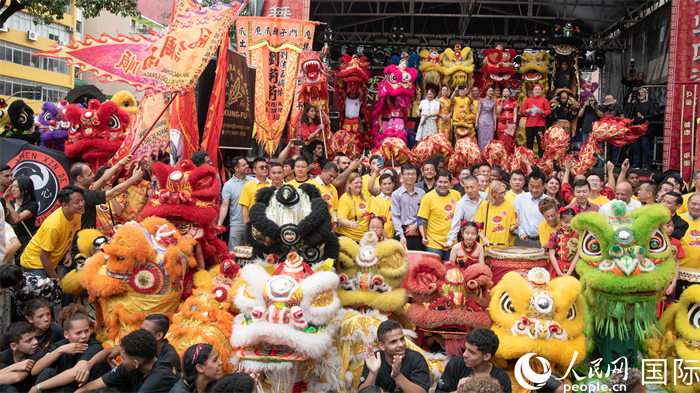第20届欢乐春节园游会活动现场。 中国驻圣保罗总领馆供图 第20届欢乐春节园游会活动现场。 中国驻圣保罗总领馆供图