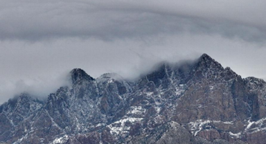雪后贺兰山
