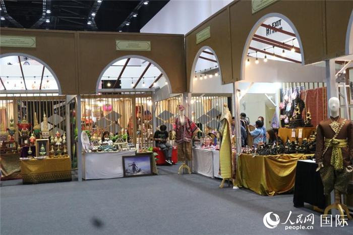 会议中心内部展区。朱潇逸摄 会议中心内部展区。朱潇逸摄