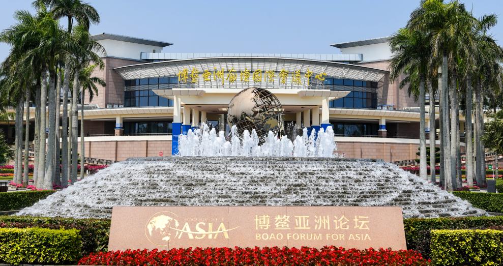 这是3月25日拍摄的博鳌亚洲论坛国际会议中心外景。新华社记者 杨冠宇 摄 这是3月25日拍摄的博鳌亚洲论坛国际会议中心外景。新华社记者 杨冠宇 摄