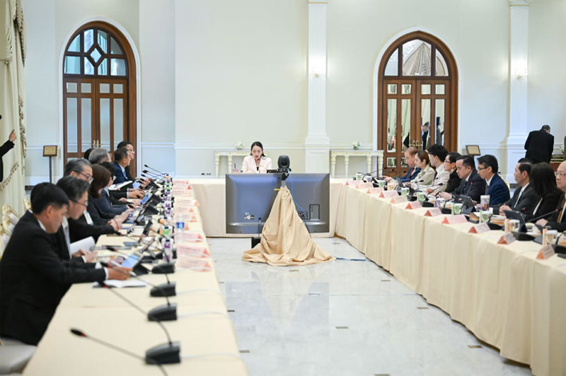 会议现场。泰国总理府供图 会议现场。泰国总理府供图