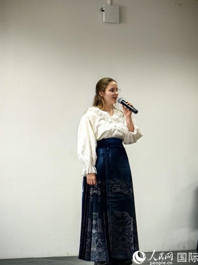 柯夏安获得本次比赛冠军。人民网记者 郭梓云摄 柯夏安获得本次比赛冠军。人民网记者 郭梓云摄