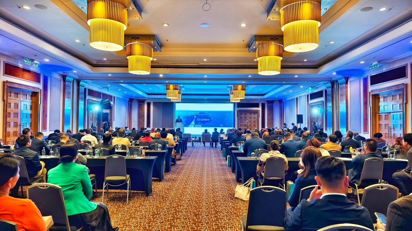 推介会现场。南非贵州商会供图 推介会现场。南非贵州商会供图