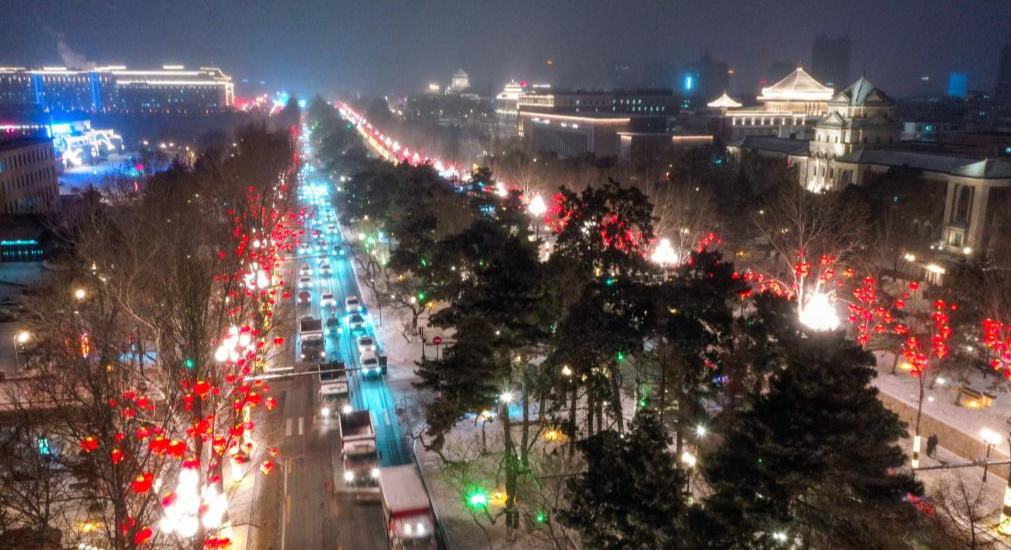 長春：積極應對降雪降溫