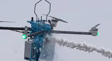 硬核上线!除冰机器人丝滑“吃冰”