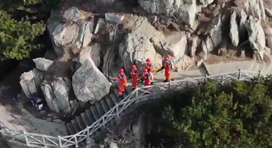 新春走基层丨泰山之巅的团圆守望