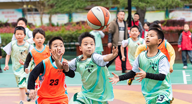贵州天柱:篮球少年 赛场争锋
