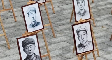 百幅画像,让长征烈士“回家”