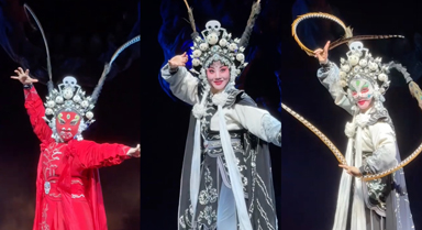 婺剧《三打白骨精》上演惊艳变装