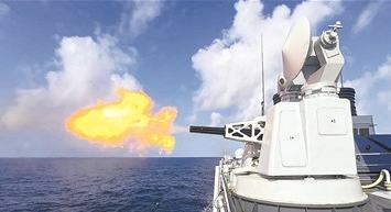 海军某支队开展海上训练