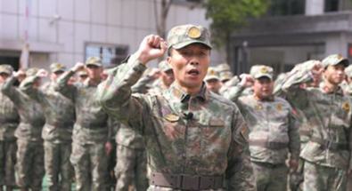 多地陆续举行民兵整组点验大会