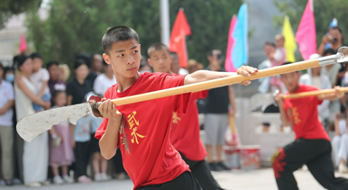 河北平乡:“武”动暑假