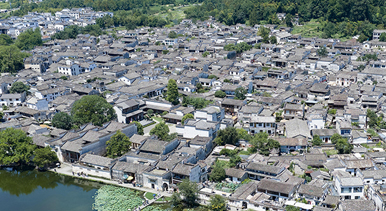 安徽黄山：宏村入画来