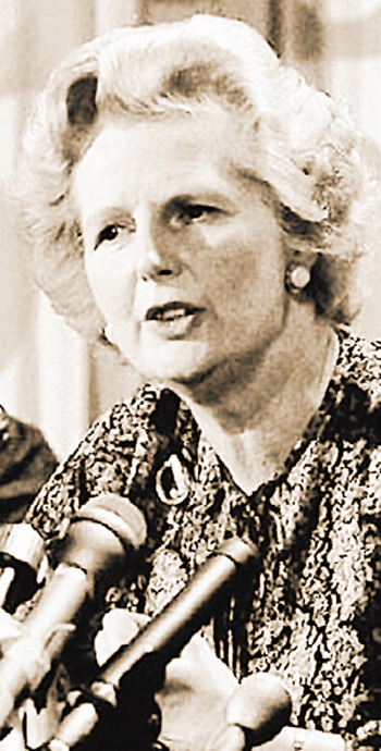 英国解密30年前绝密档案铁娘子访美争话筒