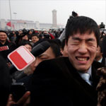 两会实拍:“刘翔来了!”