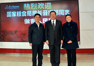 全国政协委员、国家粮食局局长聂振邦谈粮食