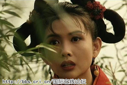 冯宝宝翁美玲+图揭没有整容的80年代古装美人