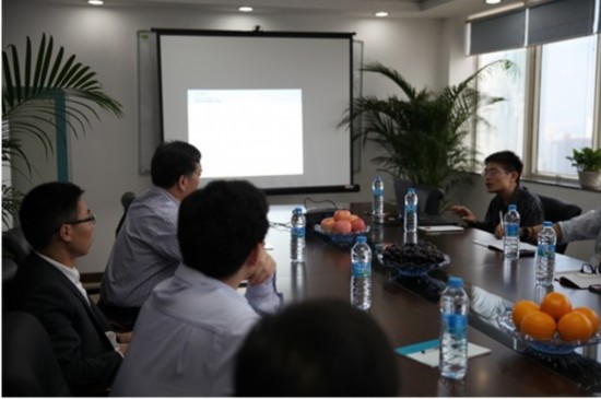 美贷网喜迎中小企业协会领导莅临指导