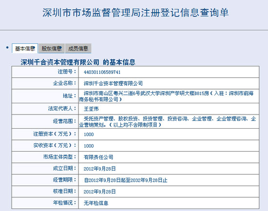 王亚伟首只产品或下月面市 否认借道发产品之