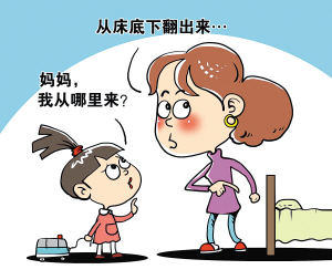 西安晚报:我从哪里来(漫画)