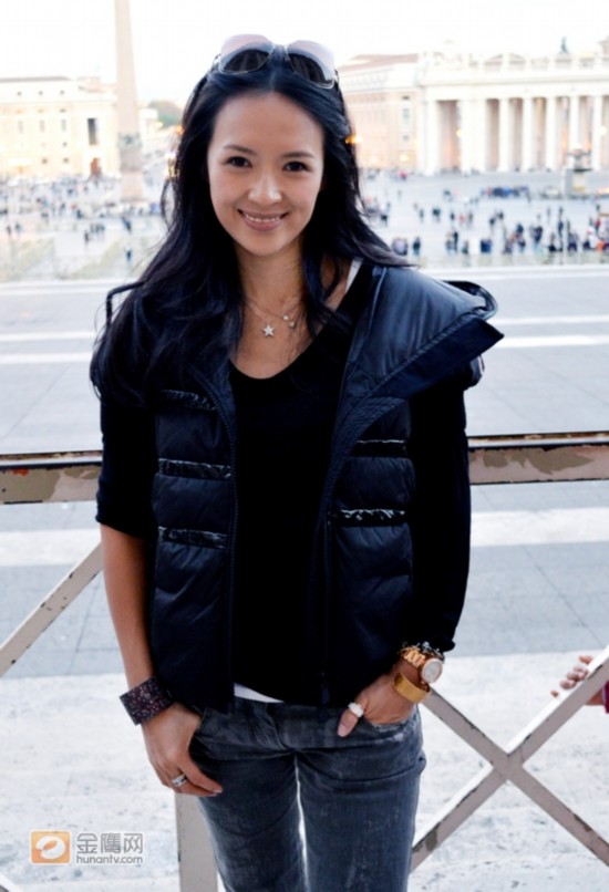 章子怡:我就是一纯北京妞 72小时罗马全记录