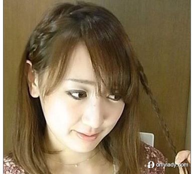 小清新扎发造型教程 自己动手DIY