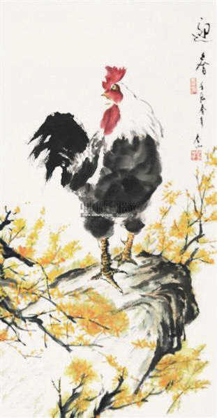 心境淡然画人生