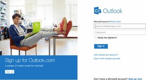 ΢ƳOutlook.com ̭Hotmail 