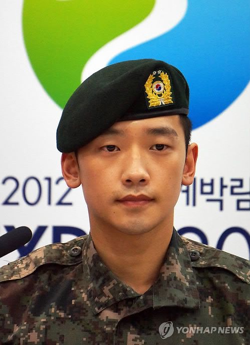 韩国歌手rain因违反部队纪律将面临处罚
