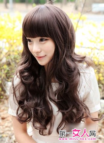 圆脸女生什么发型好看 好看的圆脸发型推荐【3