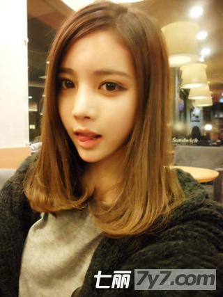 2013最新韩式染发长卷发图片 大脸MM最爱的