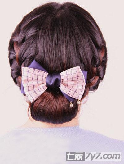 两款diy韩式盘发步骤+气质盘发塑造温婉淑女范