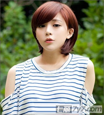 2013最新流行女生短发发型 个性短发打造帅气