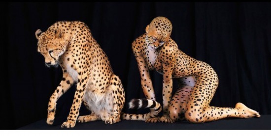 人体艺术彩绘震撼展现极致之美 组图